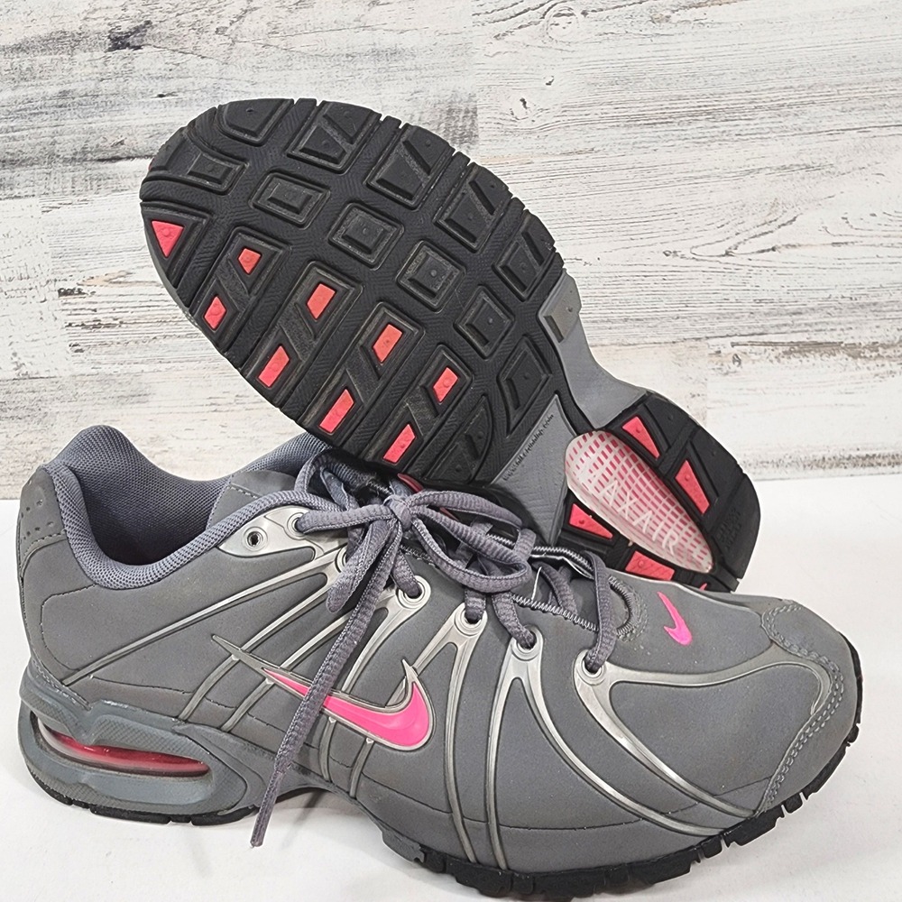 Nike Air Max Tailwind 4 Running Shoes‎ Womens 9 Gray Pink 453976-002 Athletic